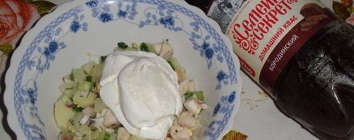 Шаг 9: окрошки деревенской