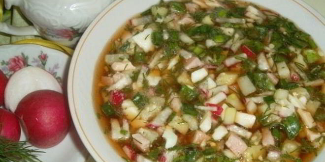 Рецепт окрошки классической