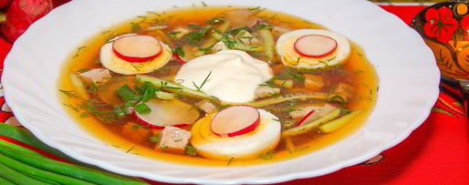 Шаг 3: окрошки мясной