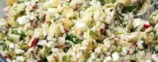 Шаг 7: окрошки на айране