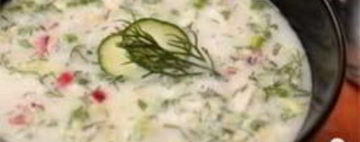 Шаг 8: окрошки на айране