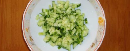 Шаг 4: окрошки на бульоне