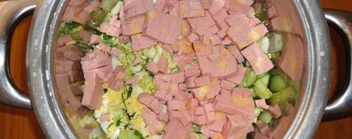 Шаг 6: окрошки на бульоне