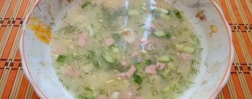 Шаг 9: окрошки на бульоне