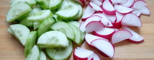 Шаг 2: окрошки на газированной минеральной воде