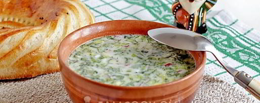 Шаг 7: окрошки на кефире с копченой курицей без картошки