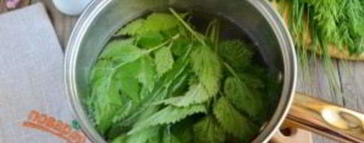 Шаг 5: окрошки на кефире с крапивой и мятой