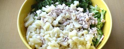 Шаг 2: окрошки на кефире