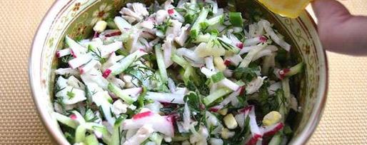 Шаг 3: окрошки на кефире