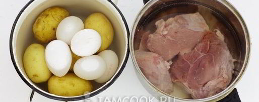 Шаг 3: окрошки на майонезе