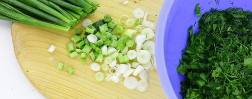 Шаг 6: окрошки на майонезе