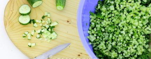 Шаг 7: окрошки на майонезе