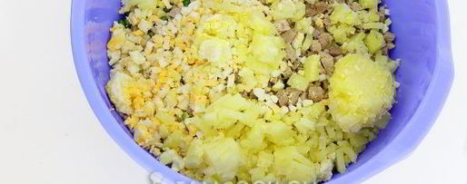 Шаг 11: окрошки на майонезе