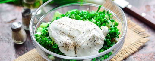 Шаг 5: окрошки на минералке