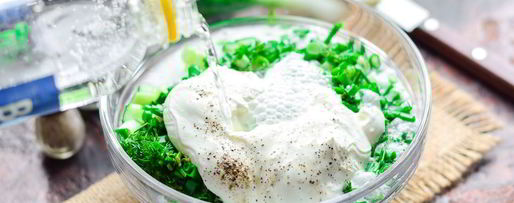 Шаг 6: окрошки на минералке