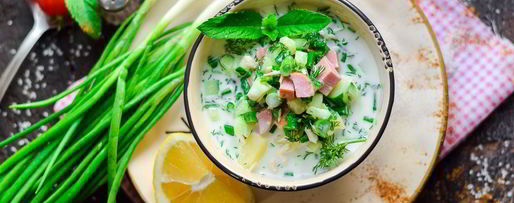 Шаг 8: окрошки на минералке