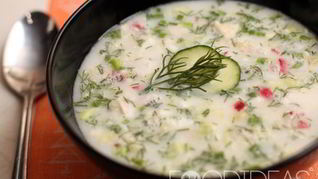 Рецепт Окрошки на сметане