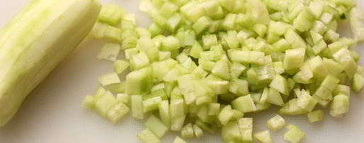 Шаг 4: окрошки на тане