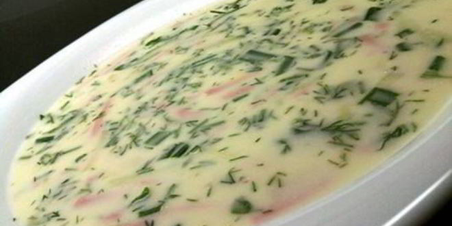 Рецепт окрошки на воде с майонезом