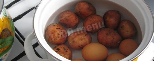 Шаг 2: окрошки на воде с уксусом и майонезом