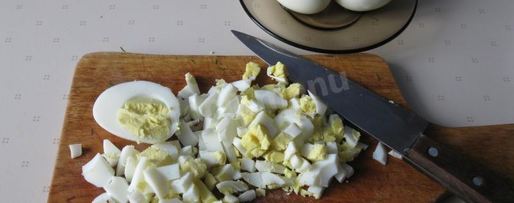 Шаг 4: окрошки на воде с уксусом и майонезом