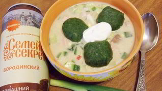 Рецепт Окрошки острой