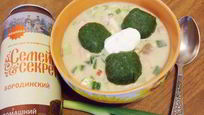 Рецепт Окрошки острой