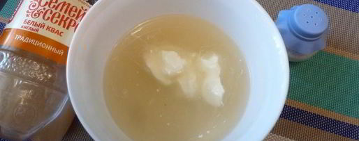 Шаг 1: окрошки по-болгарски с яйцами