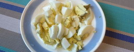 Шаг 2: окрошки по-болгарски с яйцами