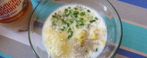 Шаг 7: окрошки по-польски с сыром