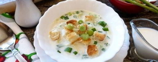 Шаг 9: окрошки по-польски с сыром