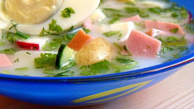 Рецепт Окрошки по-ростовски