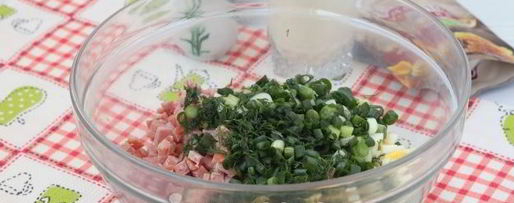 Шаг 5: окрошки с горчицей