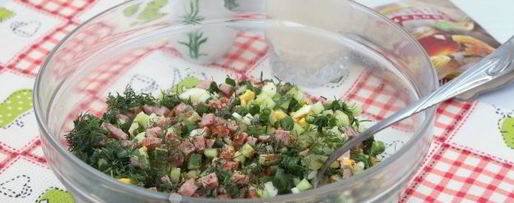 Шаг 6: окрошки с горчицей