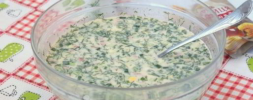 Шаг 9: окрошки с горчицей