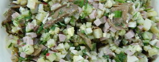 Шаг 3: окрошки с грибами