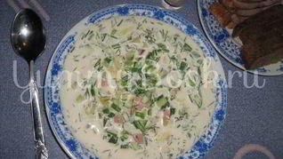 Рецепт Окрошки с майонезом