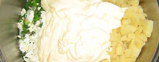 Шаг 30: окрошки с майонезом