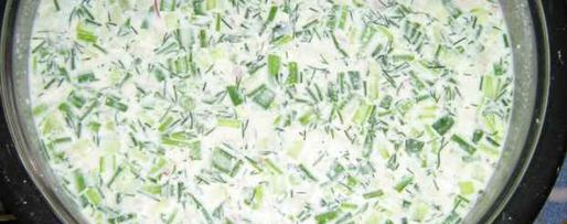 Шаг 37: окрошки с майонезом