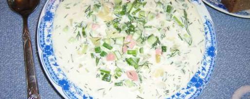 Шаг 41: окрошки с майонезом