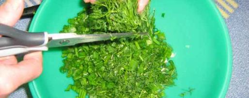 Шаг 17: окрошки с майонезом