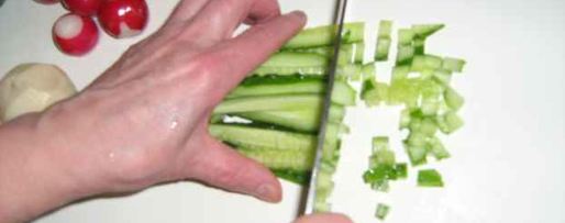 Шаг 21: окрошки с майонезом