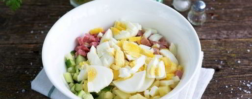 Шаг 3: окрошки с редькой