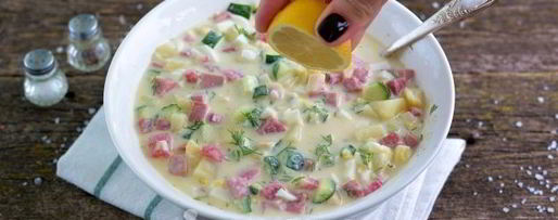 Шаг 5: окрошки с редькой