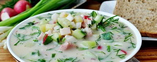 Шаг 8: окрошки сборной мясной в ледяной чаше