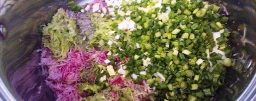 Шаг 3: окрошки туркменской