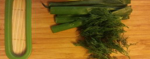 Шаг 4: окрошки весенней