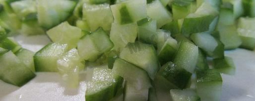 Шаг 4: постной окрошки на квасе