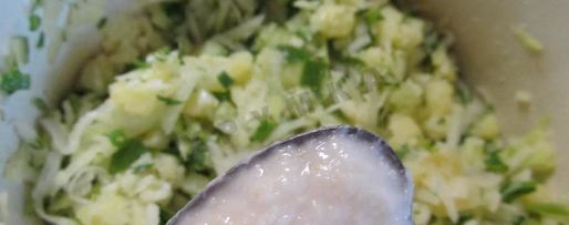 Шаг 8: постной окрошки на квасе