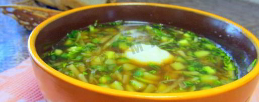 Шаг 9: постной окрошки на квасе